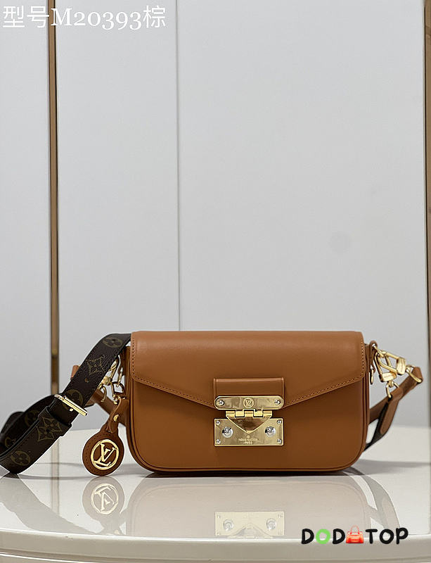 Louis Vuitton LV Swing Handbag Brown M20393 Size 24 x 15 x 6 cm - 1