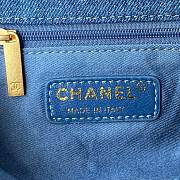 Chanel Graffiti Denim Cf Bag 9 AS3135 Size 23x14x8 cm - 5