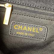 Chanel Graffiti Denim Cf Bag 9 Black AS3135 Size 23x14x8 cm - 5