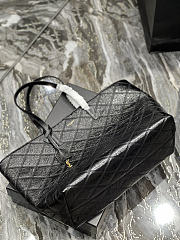 YSL Shopping Tote Bag Black 38×28×13 cm - 4