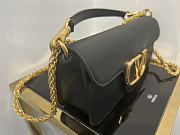 Valentino Chain Bag Black Size 27 x 13 x 6 cm  - 6