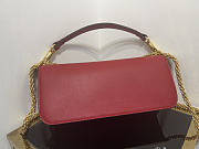 Valentino Chain Bag Red Size 27 x 13 x 6 cm - 6