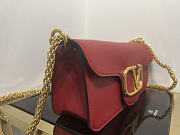 Valentino Chain Bag Red Size 27 x 13 x 6 cm - 5