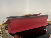 Valentino Chain Bag Red Size 27 x 13 x 6 cm - 4