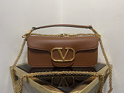 Valentino Chain Bag Brown Size 27 x 13 x 6 cm - 1
