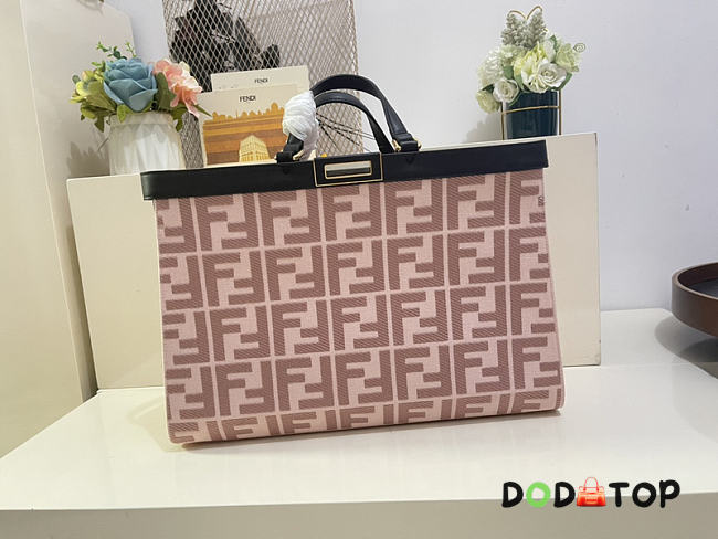 Fendi Tote Bag Pink Size 41 x 16 x 29.5 cm - 1