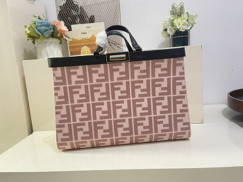 Fendi Tote Bag Pink Size 41 x 16 x 29.5 cm