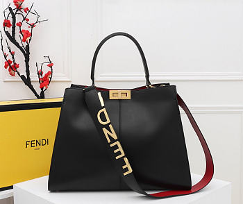 Fendi Black Bag Size 43 cm (no strap)