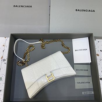 Balenciaga hourglass chain White Size 23 x 5 x 14 cm