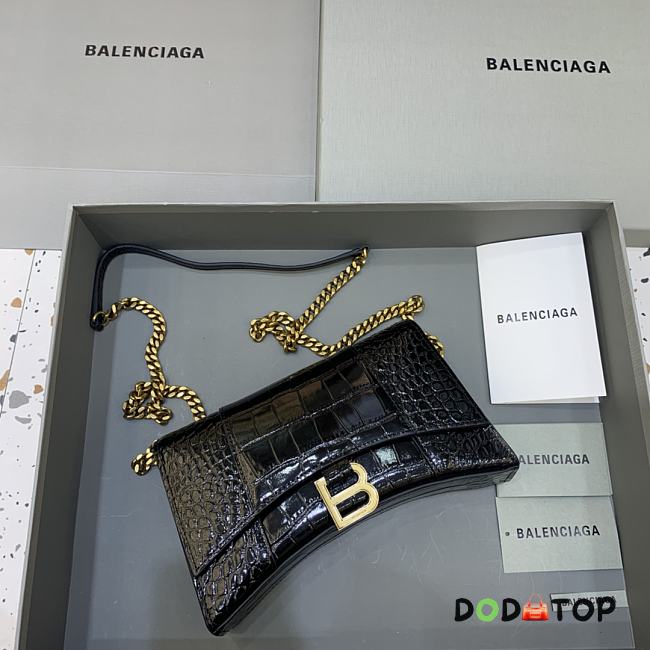 Balenciaga hourglass chain Black Size 23 x 5 x 14 cm - 1