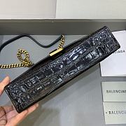 Balenciaga hourglass chain Black Size 23 x 5 x 14 cm - 3