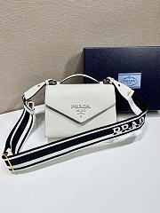 Prada Shoulder Bag White Size 21x14x6.5 cm - 1