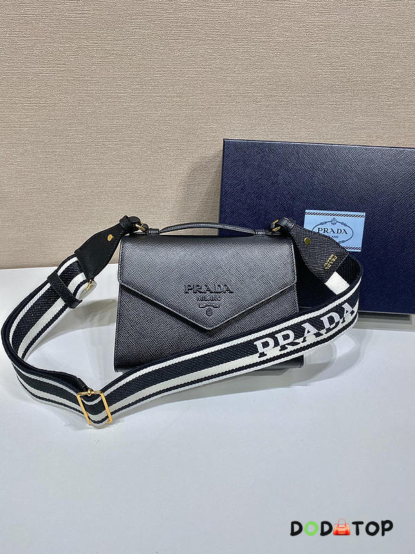 Prada Shoulder Bag Black Size 21x14x6.5 cm - 1