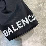 Balenciaga nylon bucket bag size 15 x 15 x 24 cm - 3