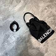 Balenciaga nylon bucket bag size 15 x 15 x 24 cm - 6
