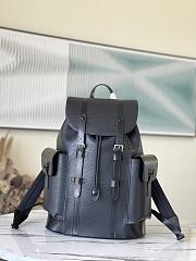 Louis Vuitton LV Christopher Backpack Black M41079 Size 26 x 47 x 13 cm - 1