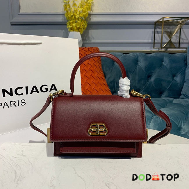 Balenciaga Handbag Red Size 19x7x12 cm - 1