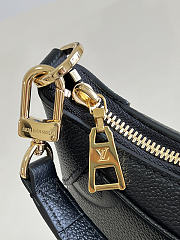 Louis Vuitton LV Bagatelle Monogram Empreinte Leather Black M46091 Size 22 x 14 x 9 cm - 4