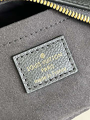 Louis Vuitton LV Bagatelle Monogram Empreinte Leather Black M46091 Size 22 x 14 x 9 cm - 3