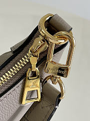 Louis Vuitton LV Bagatelle Monogram Empreinte Leather Beige M46091 Size 22 x 14 x 9 cm - 5