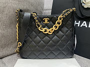 Chanel Chain Bag Black Size 22.5 x 20 x 9.5 cm - 3