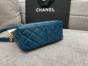 Chanel Chain Bag Blue Size 22.5 x 20 x 9.5 cm - 6