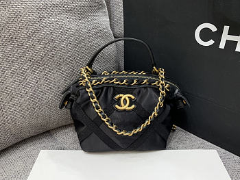 Chanel Small Chain Bag Black Size 9 x 20 x 11.5 cm
