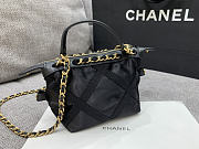 Chanel Small Chain Bag Black Size 9 x 20 x 11.5 cm - 5