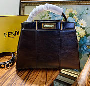 Fendi Black Bag Size 33 cm - 5