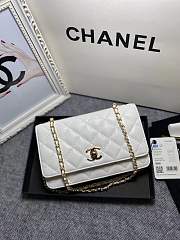 Chanel Woc White Size 19 cm - 4
