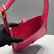 YSL Underarm Bag Le5A7 Pink Size 25x14x6 cm - 3