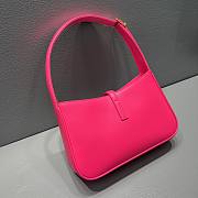 YSL Underarm Bag Le5A7 Pink Size 25x14x6 cm - 4