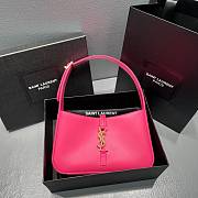 YSL Underarm Bag Le5A7 Pink Size 25x14x6 cm - 5