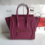 Celine Micro Luggage Red Size 26 cm - 1