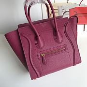 Celine Micro Luggage Red Size 26 cm - 6