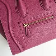Celine Micro Luggage Red Size 26 cm - 5