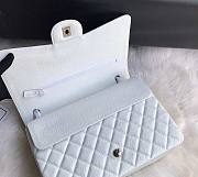 Chanel Flap Bag Caviar White 33cm - 3