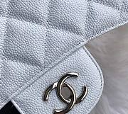 Chanel Flap Bag Caviar White 33cm - 4