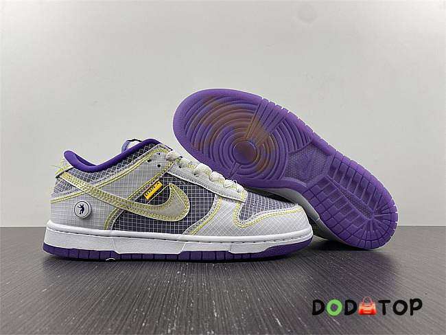 Nike Unlon x SB Dunk Low White, Purple and Yellow - . DJ9649-500 - 1