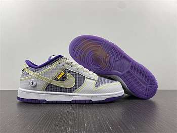 Nike Unlon x SB Dunk Low White, Purple and Yellow - . DJ9649-500