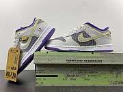 Nike Unlon x SB Dunk Low White, Purple and Yellow - . DJ9649-500 - 2