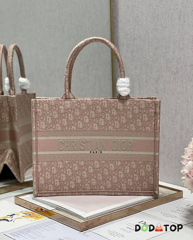 Dior Tote Bag 03 Pink Size 36 cm - 1