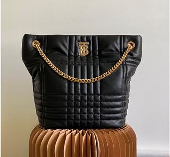 Burberry Chain Bag Black/Brown Size 38 cm