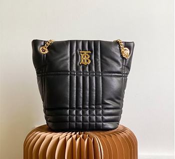 Burberry Chain Bag Black/Brown Size 30 cm
