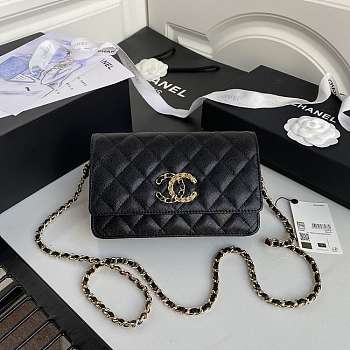 Chanel Woc 19cm Black