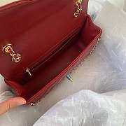 Chanel Flap Bag 23cm Red - 2