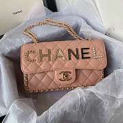 Chanel Flap Bag 23cm Pink - 1