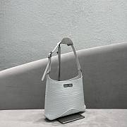 Balenciaga Bag In Black/White/Silver Size 23 x 16 x 5 cm - 5