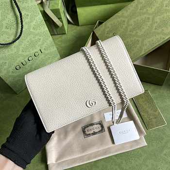 Gucci WOC 20 White 8510 Size 20x12.5x4 cm