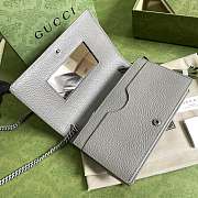 Gucci WOC 20 Gray 8509 Size 20x12.5x4 cm - 5